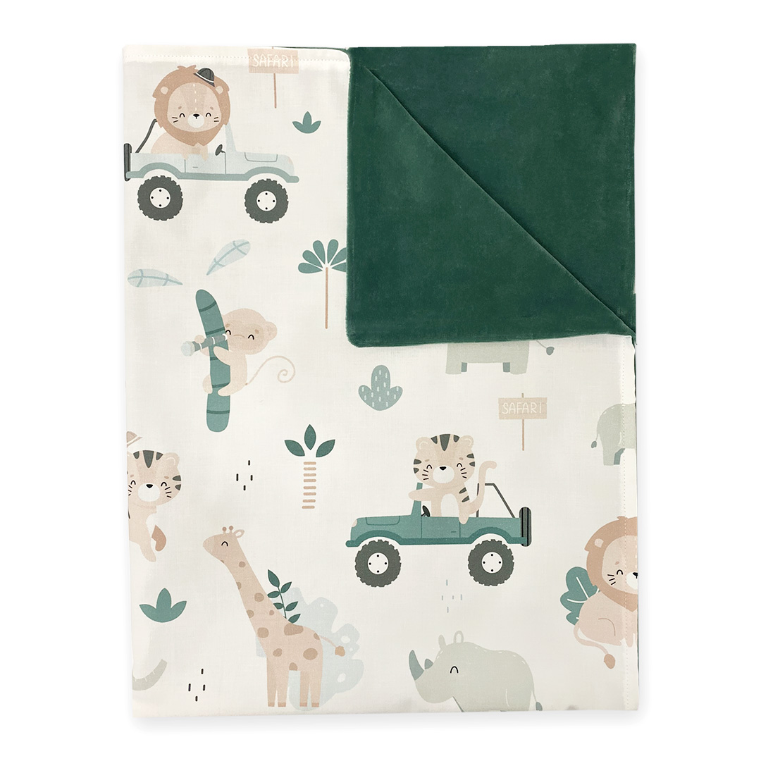 Leichte Babydecke Safari