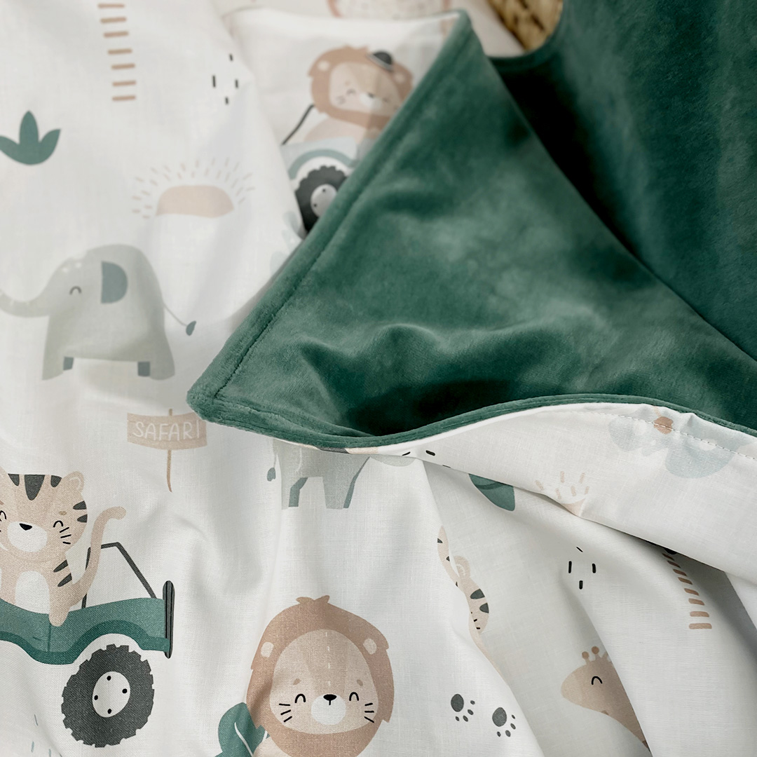 Leichte Babydecke Safari image 2