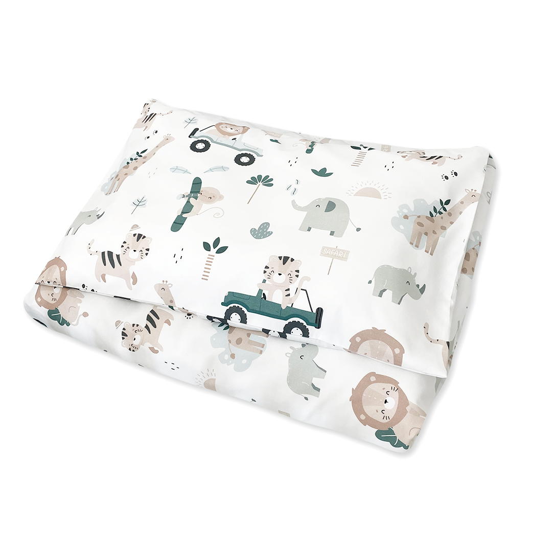 Kinderbettwäsche mit Füllung Safari L – 100x135