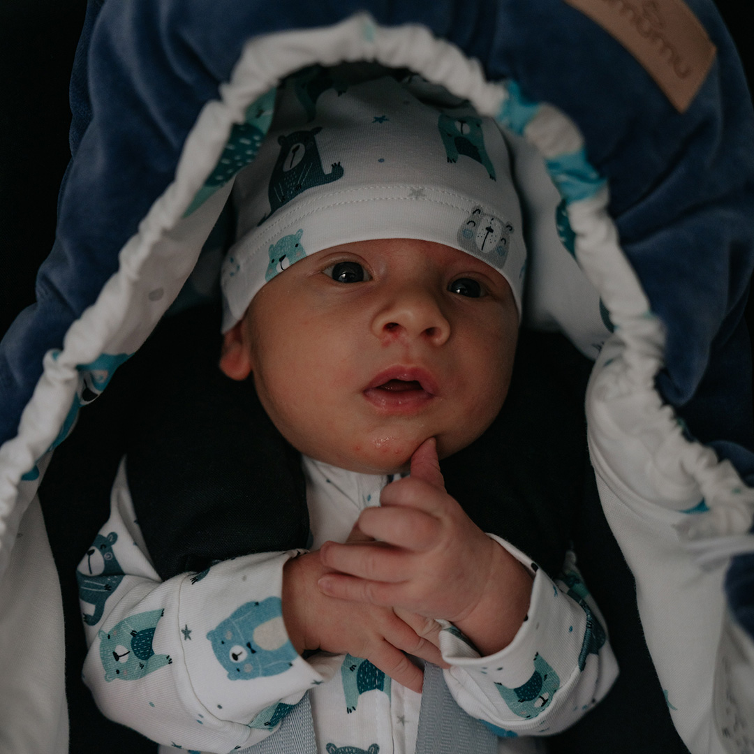 Babymütze Pastellbärchen 0–3 Monate image 5